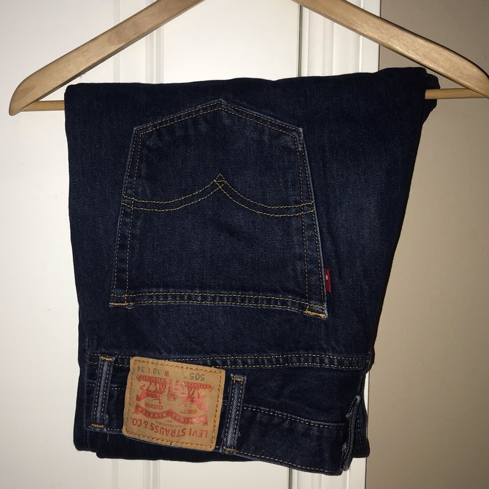 Men’s Levi’s 505 Regular Fit Jeans